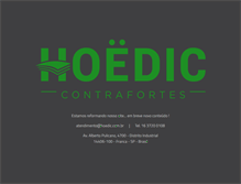 Tablet Screenshot of hoedic.com.br